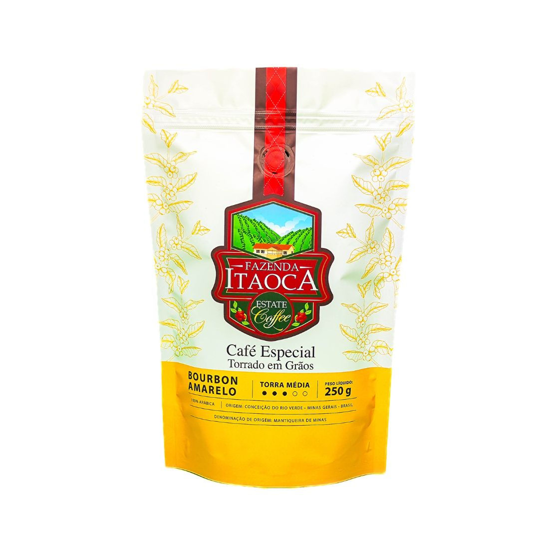 Café Especial Bourbon Amarelo Torra Média 250g Fazenda Itaoca Mantiqueira