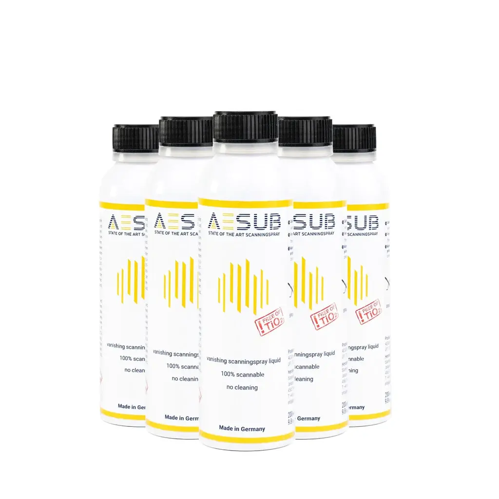AESUB Yellow Scanning Spray 12 Bottles