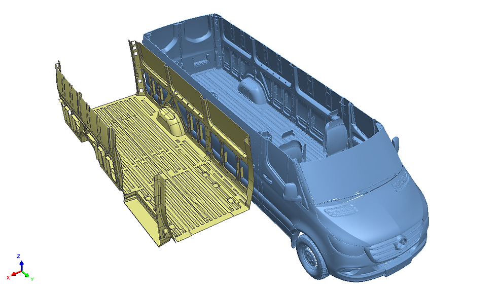 Thumbnail: 2022 Mercedes Sprinter 2500 170"WB High Roof Model Pack