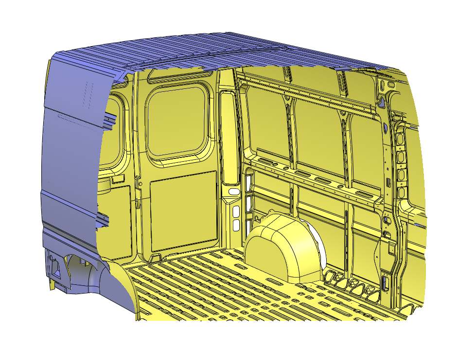 Thumbnail: 2021 Ram ProMaster 3500 159"WB High Roof Model Pack