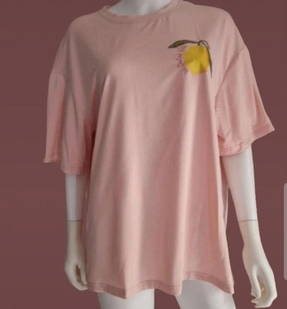 lemon design t-shirt