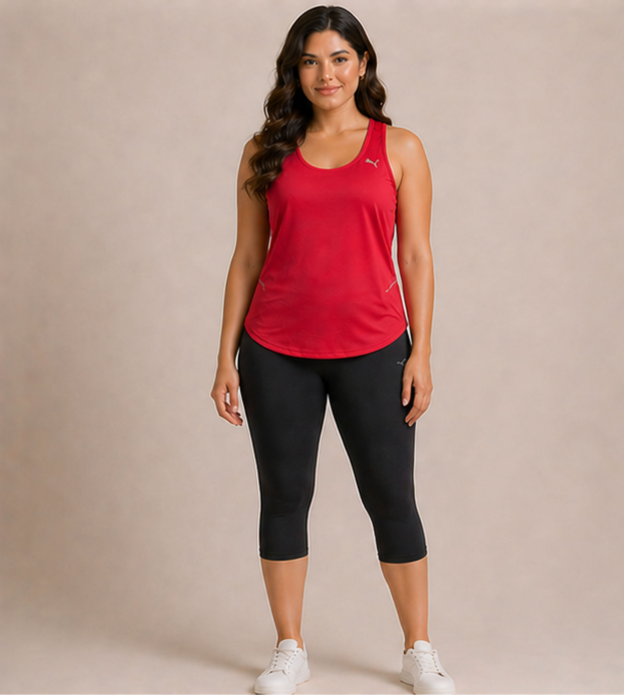 Puma Pink Performance Racerback Vest