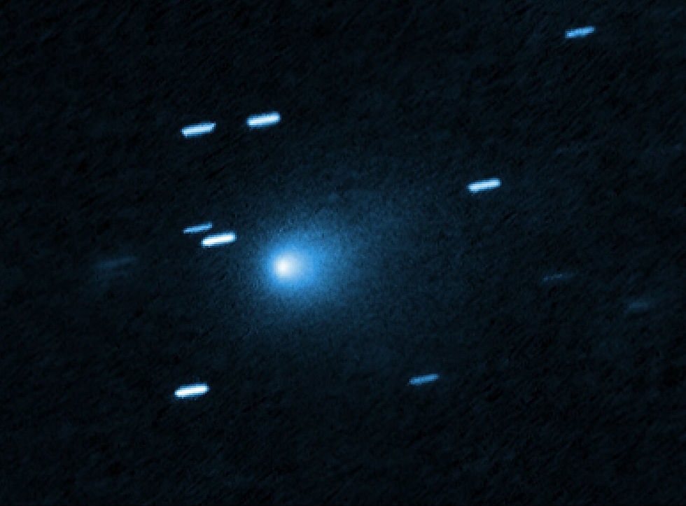 Original capture of 3I/ATLAS taken by ESA (European Space Agency) with the Hubble Space Telescope