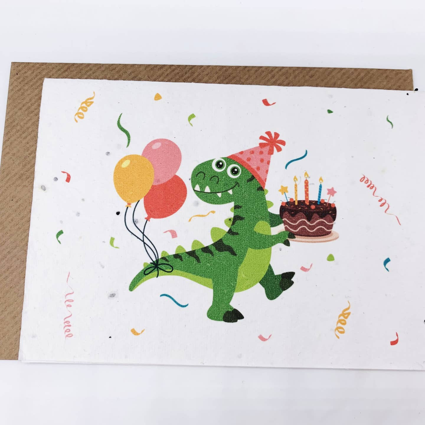Dino Party - Plantable Seed Card