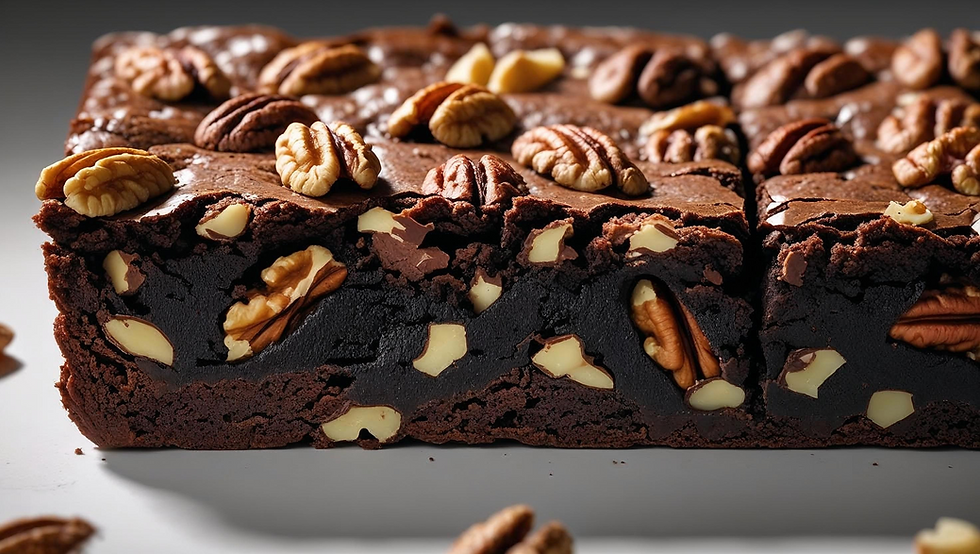 BROWNIE DE CHOCOLATE Y NOUS CALZADA