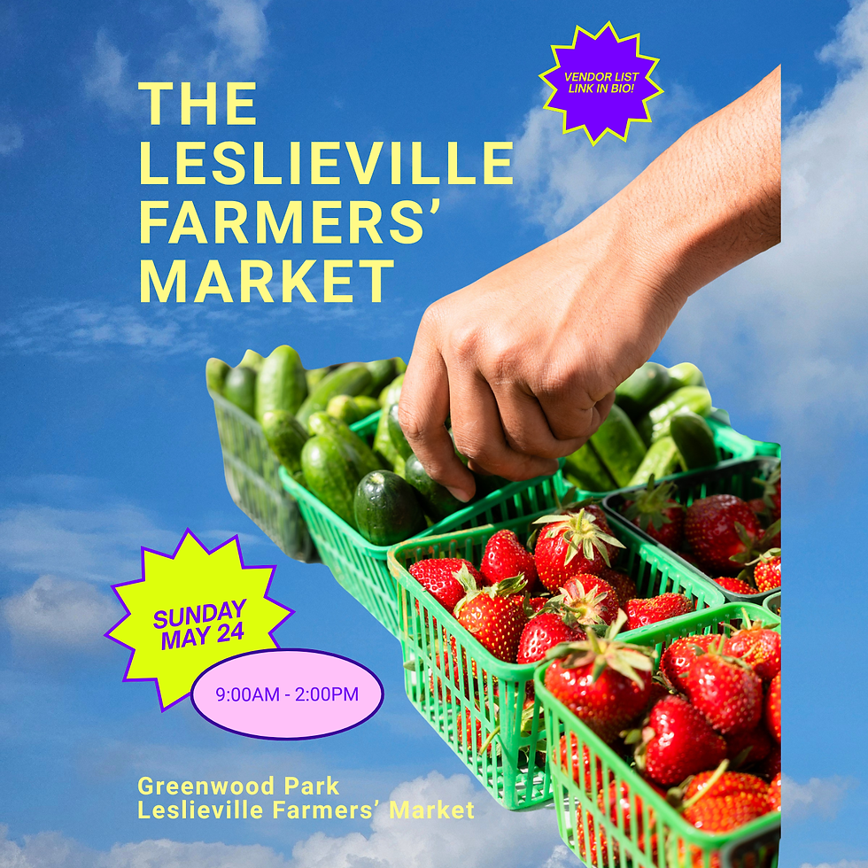 Leslieville Farmers' Market - Greenwood Park