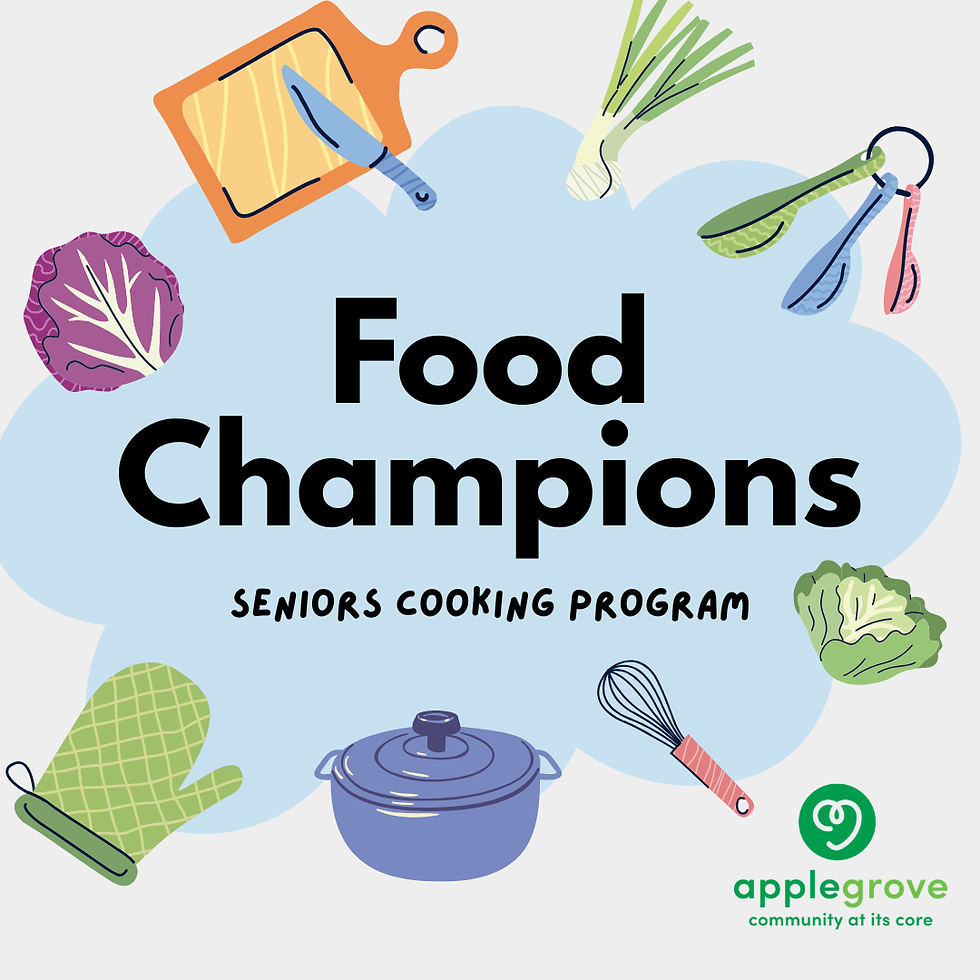 Food Champions: Senior's Cooking Program