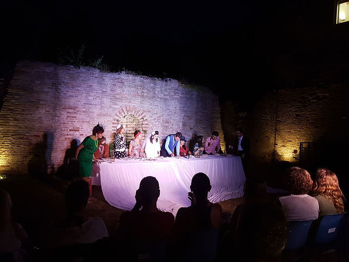 Feste di nozze, laboratorio linguaggi, teatrolinguaggi, corsi di teatro fano