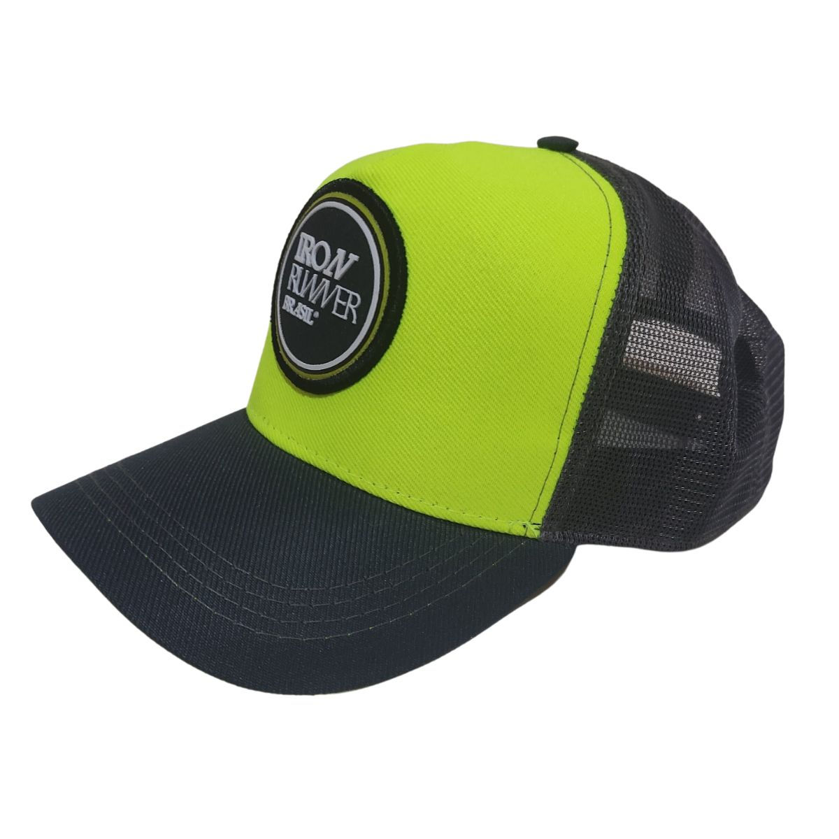 Boné Iron Runner Verde Florescente