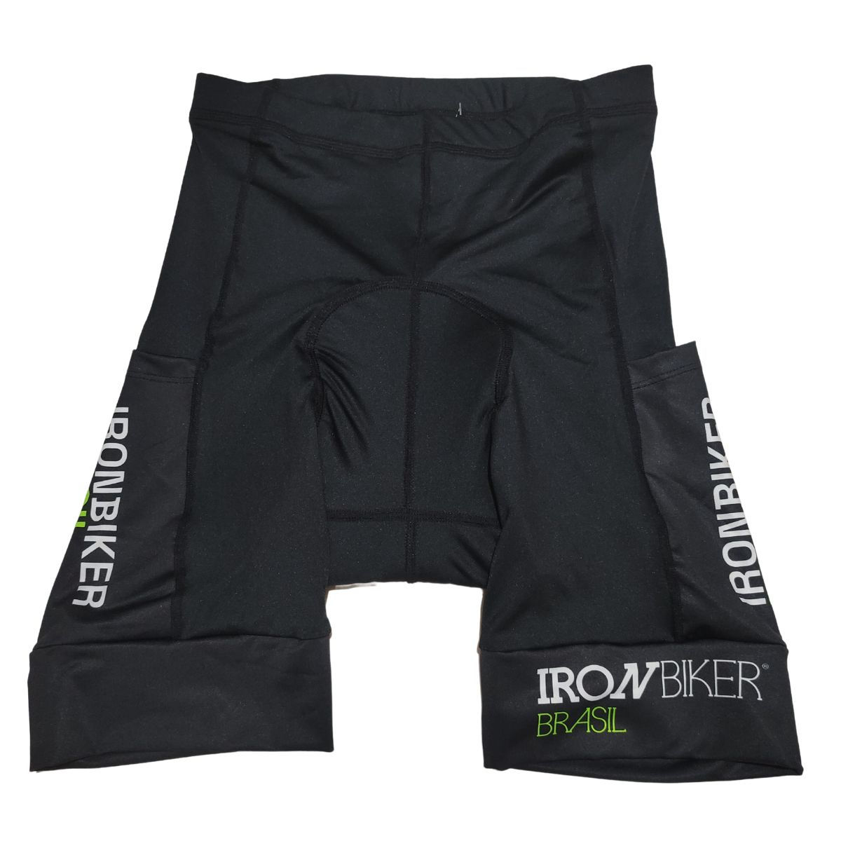 Bermuda Iron Biker Detalhe Verde