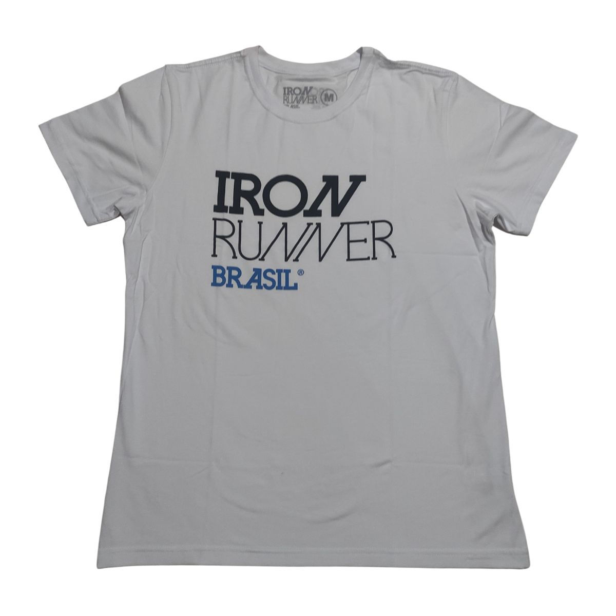 Camiseta Iron Runner Brasil Branca