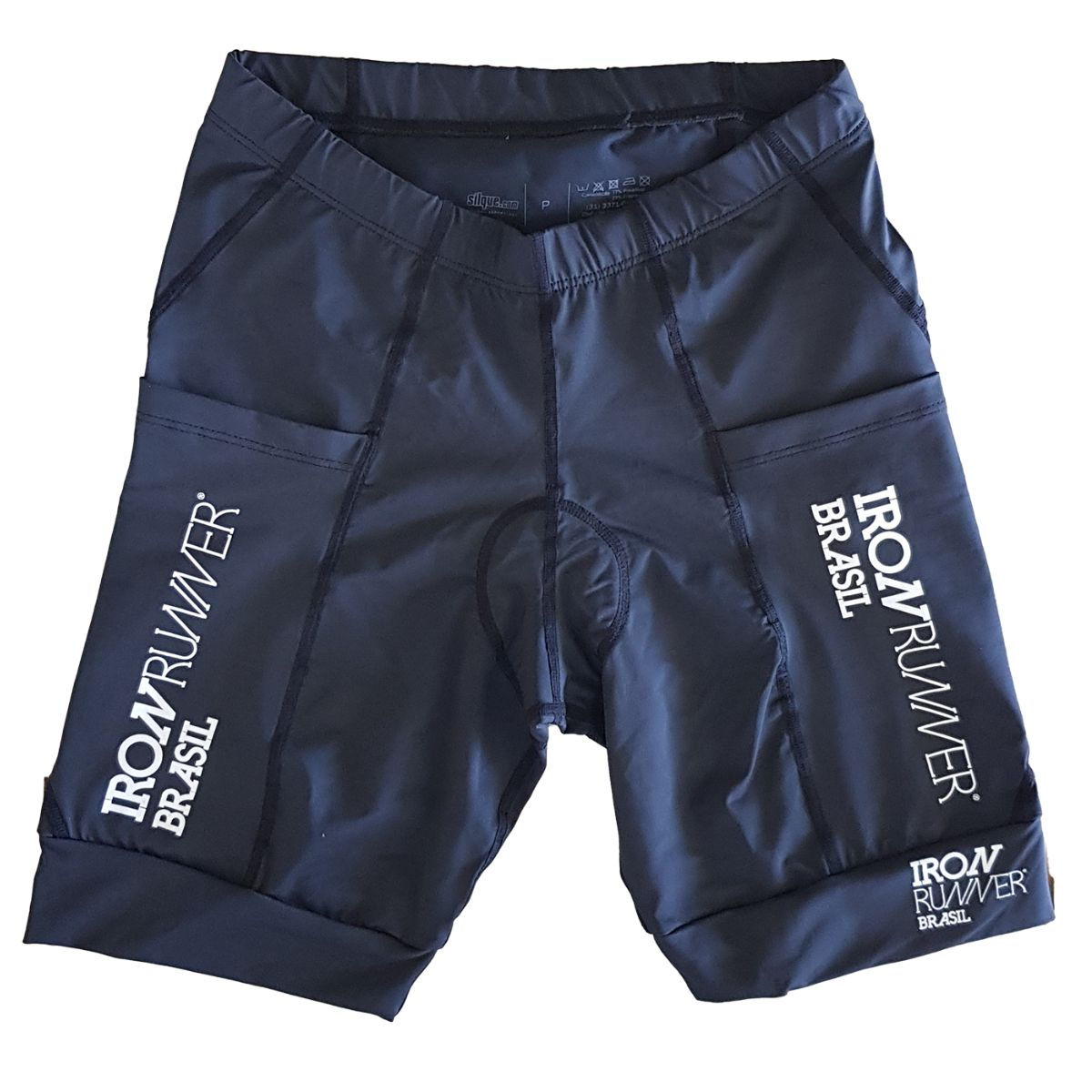 Bermuda de Corrida Iron Runner Trail Run Total Black