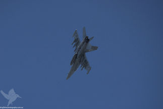 Photo taken during the practice runs for Riverfire 2025.