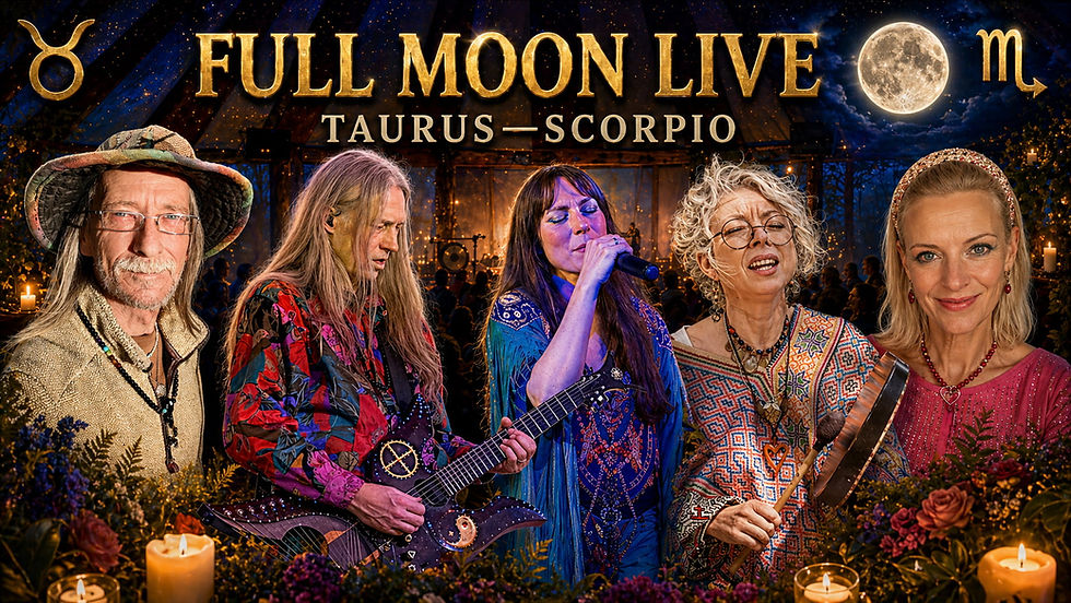 Fuldmånekoncert - Sol i Tyren, Måne i Skorpionen