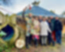 Jacob and Ecaterina Moth with participants from the Integral Transpersonal Psychotherapy education at The Magic Garden.