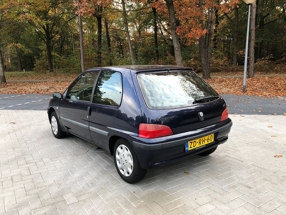 Thumbnail: Peugeot 106 1.1 Blauw 2000