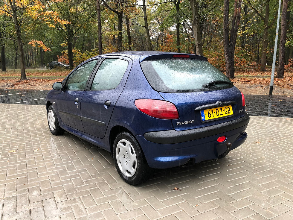 Thumbnail: Peugeot 206 1.4 Blauw 2000