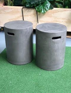 K12 Grey concrete style stools
