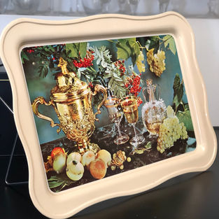 S39 Retro dinner tray