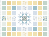 Quilt As You Go, Cambridge Star!