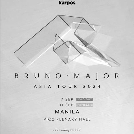Bruno Major adds second date to his Manila show this September