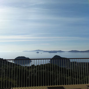 デッキからの景色