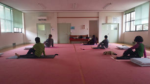 ヨガクラスの様子