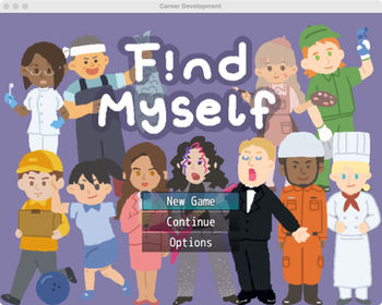 Title Page of F!ndMyself: Video Game for Children Career Development