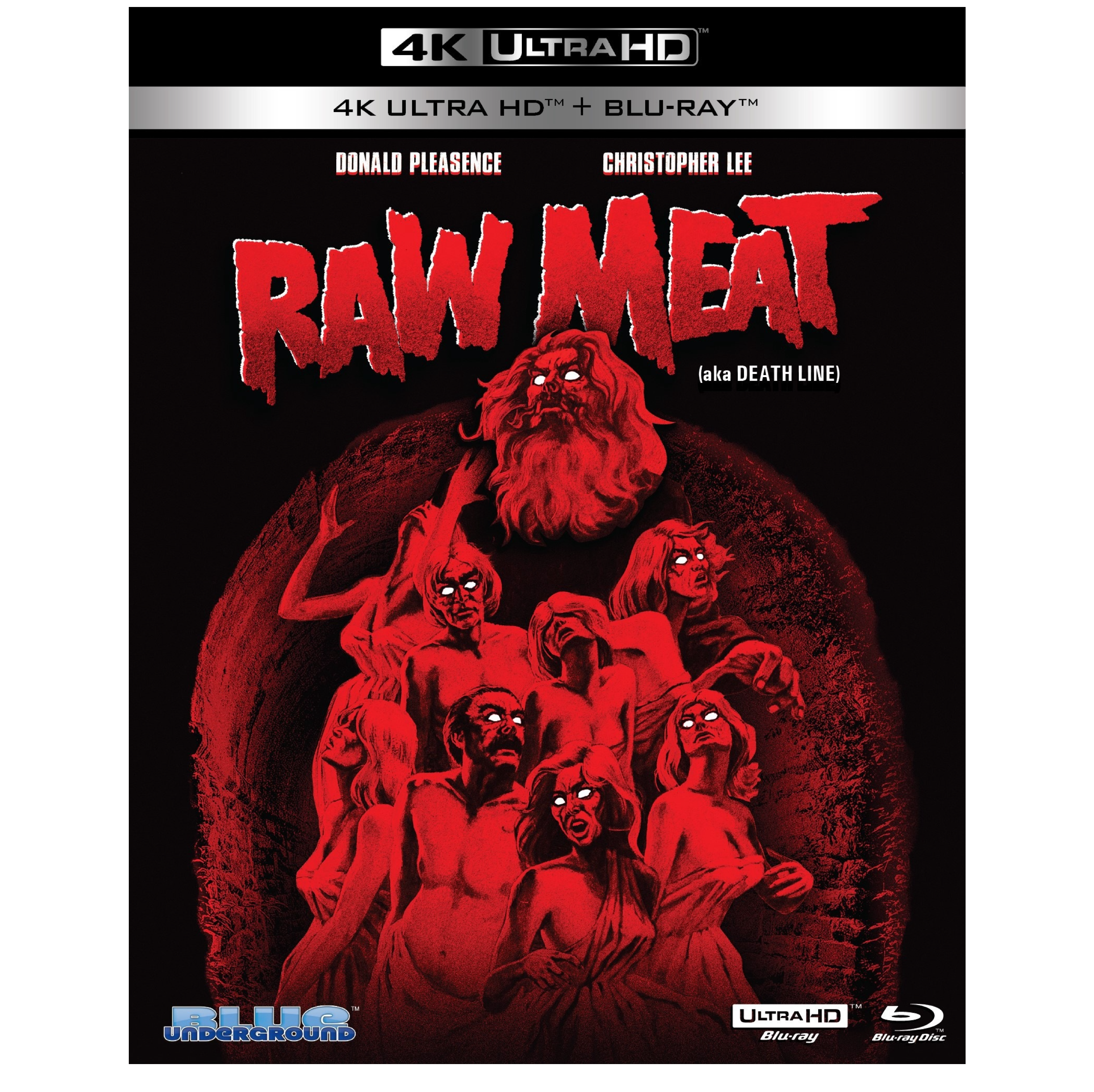 Raw Meat 4K UHD & Blu-Ray w/ Limited Slipcover