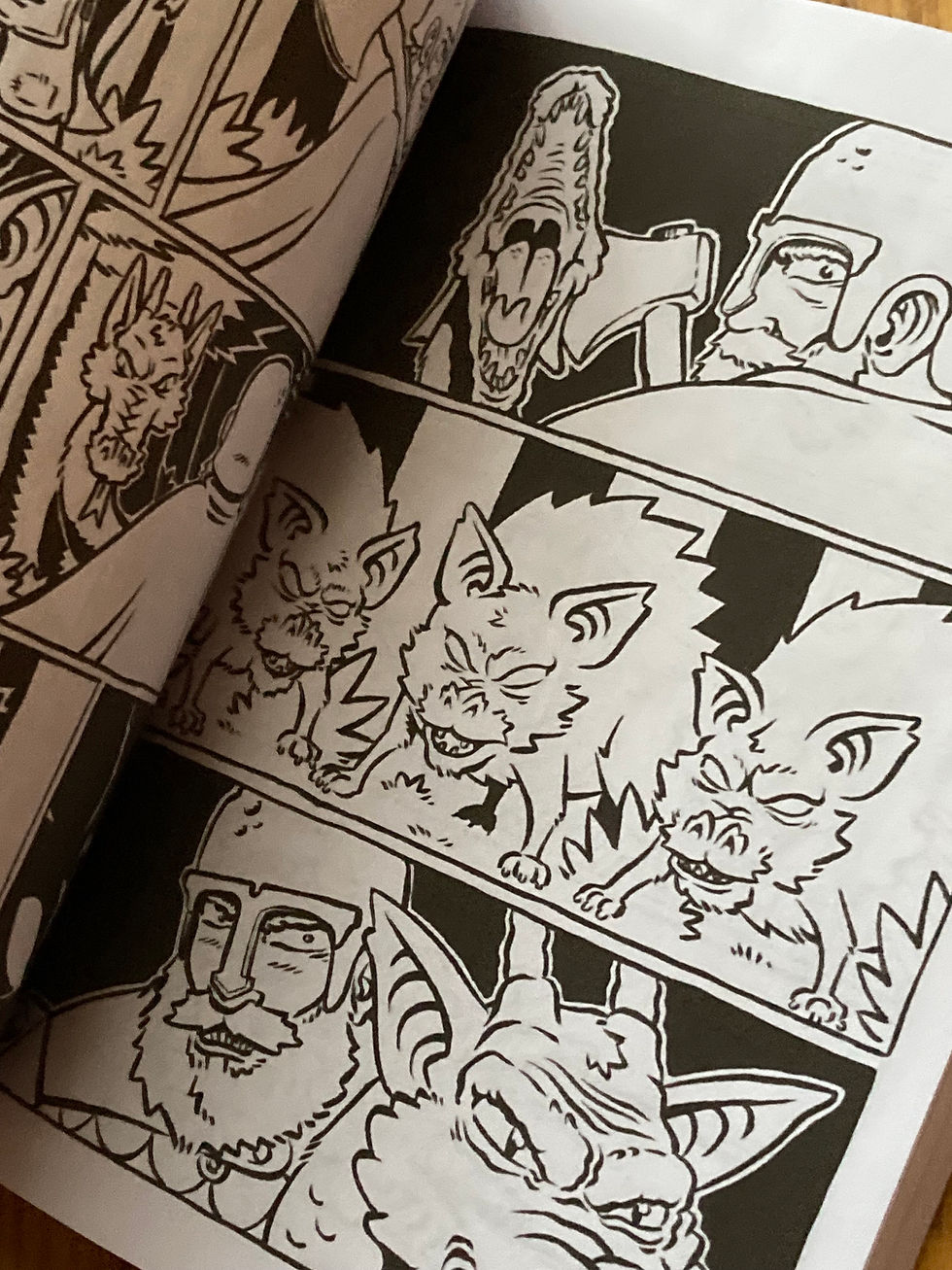 Thumbnail: Kill The Wizard Comic Graphic Novel by Mark Allender
