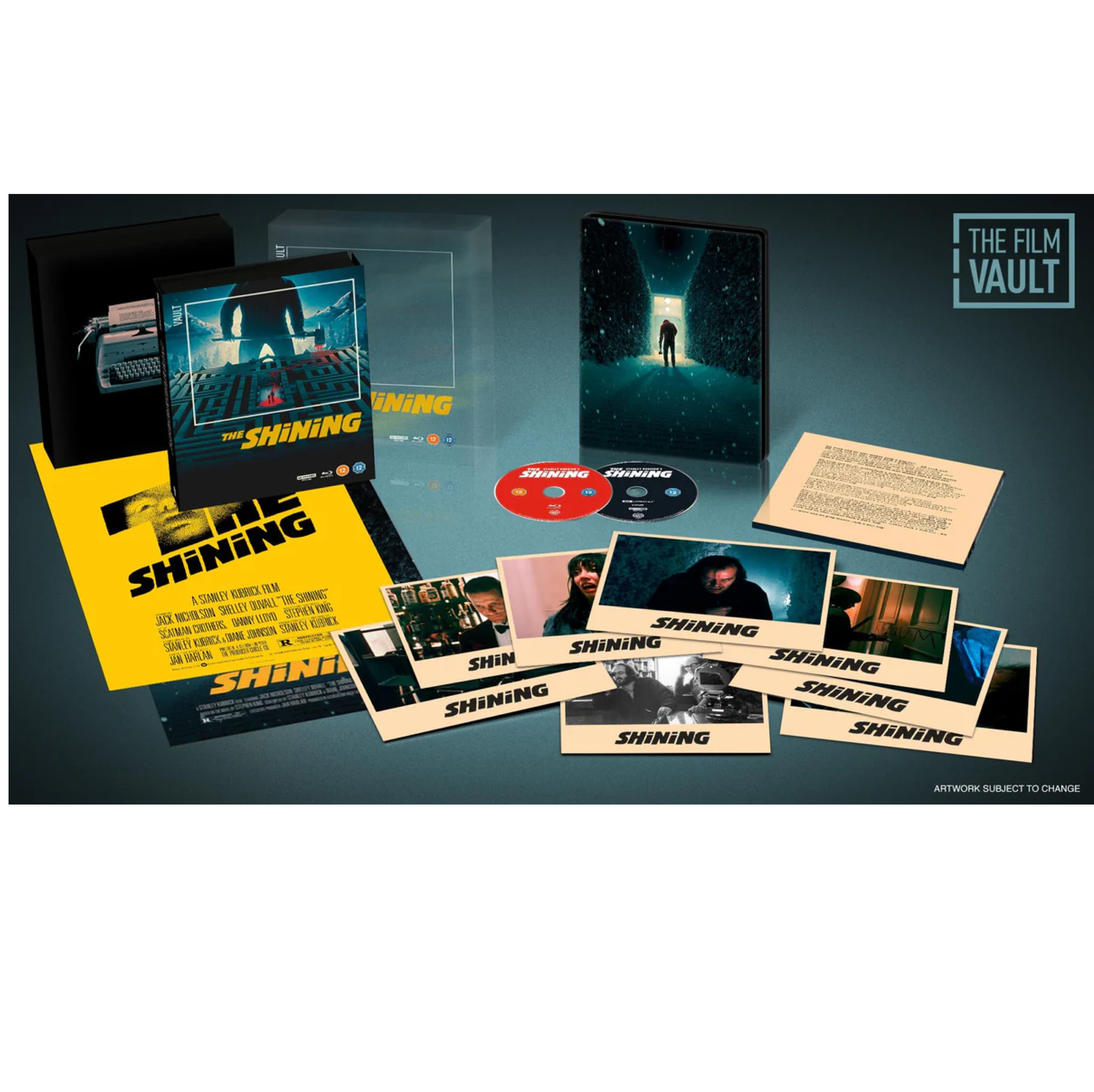 The Shining (Region Free/B Import Limited Deluxe Edition) 4K UHD & Blu-Ray w/Box