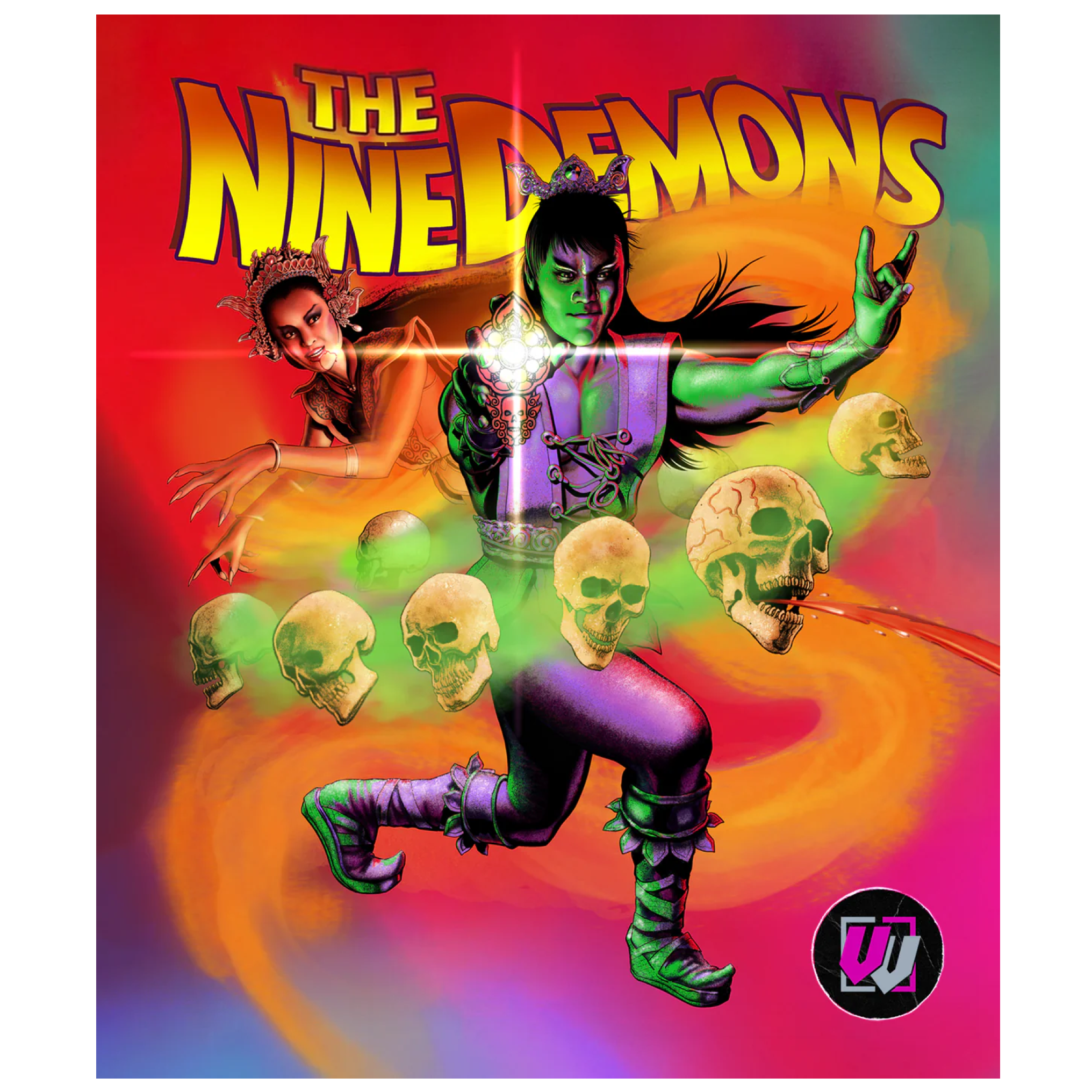 The Nine Demons (Collector's Edition) Blu-Ray w/ Slipcover