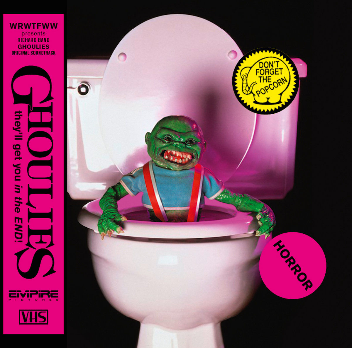 Ghoulies (1985) Full Uncut OST LP (w/ Bonus 7')