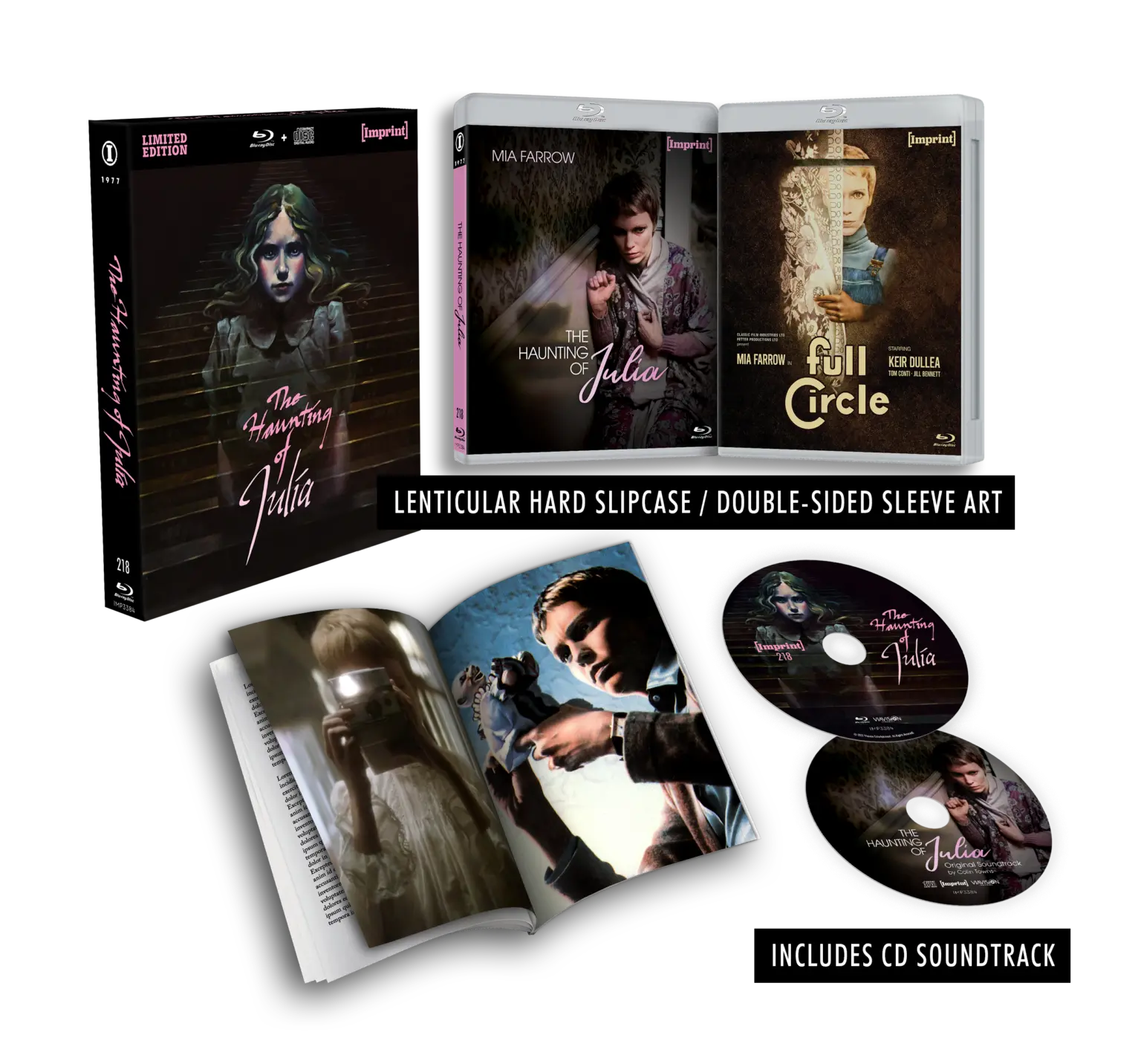 The Haunting of Julia (Lenticular Region Free AUS Import) Blu-Ray w/ Box