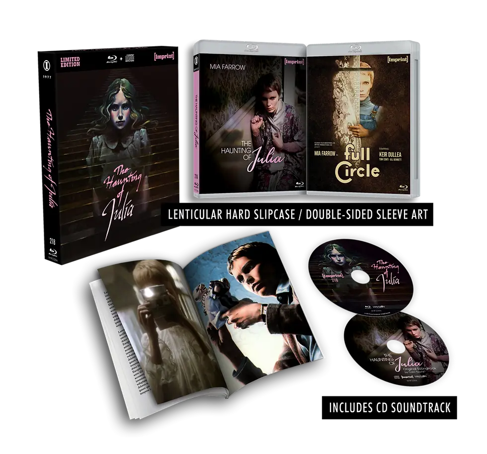 The Haunting of Julia (Lenticular Region Free AUS Import) Blu-Ray w/ Box