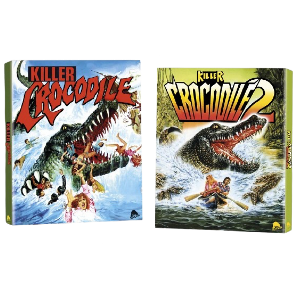 Thumbnail: Killer Crocodile Collection (2-Disc) Ltd Edition Blu-Ray w/ Exclusive Slipcover