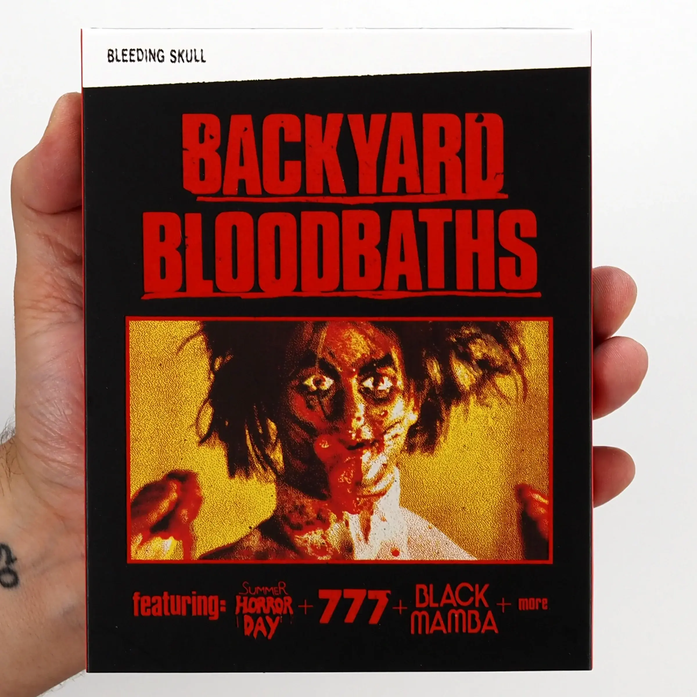 Backyard Bloodbaths Blu-Ray w/ Limited Slipcover