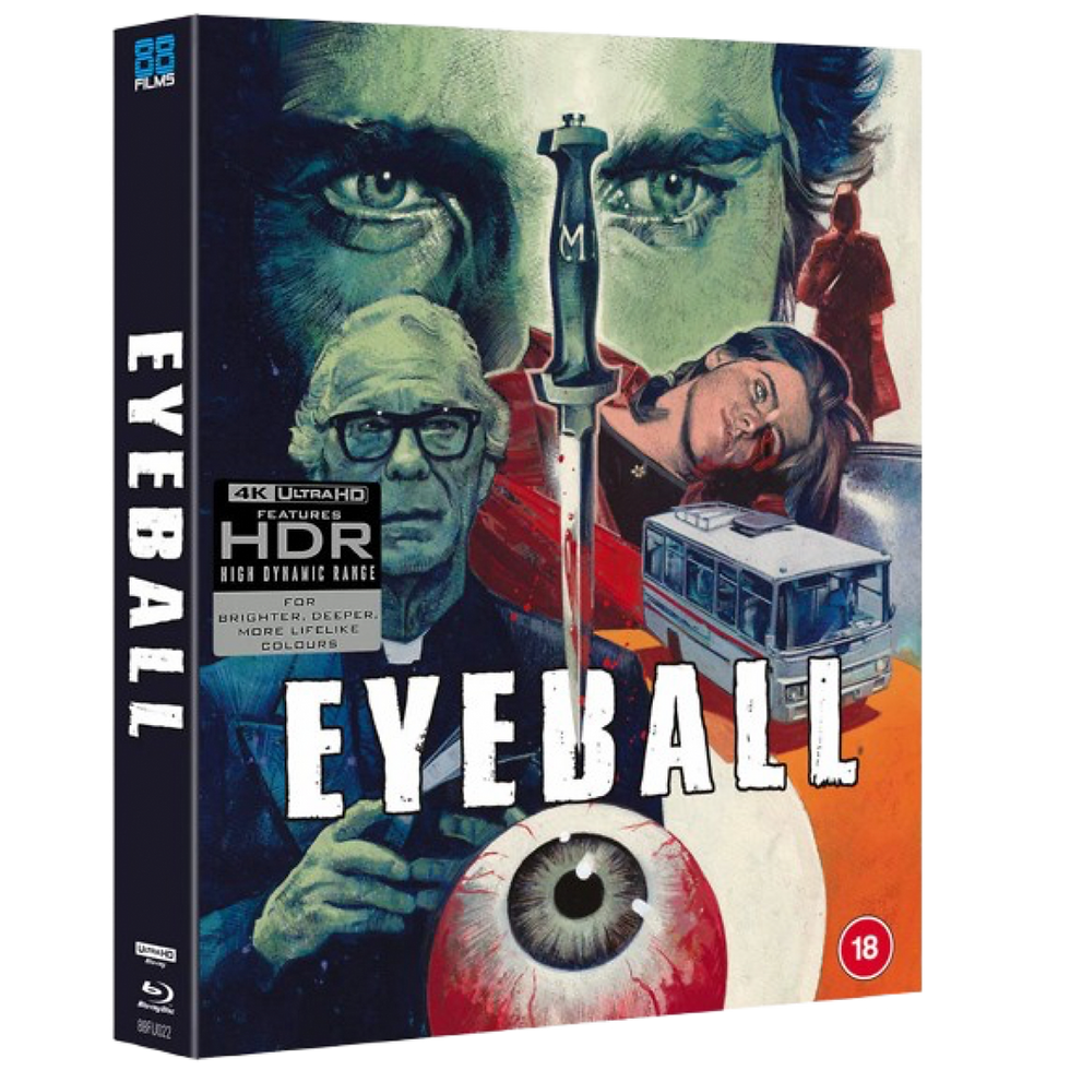 Eyeball (Deluxe Limited Edition Region Free Import) 4K UHD w/ Rigid Box