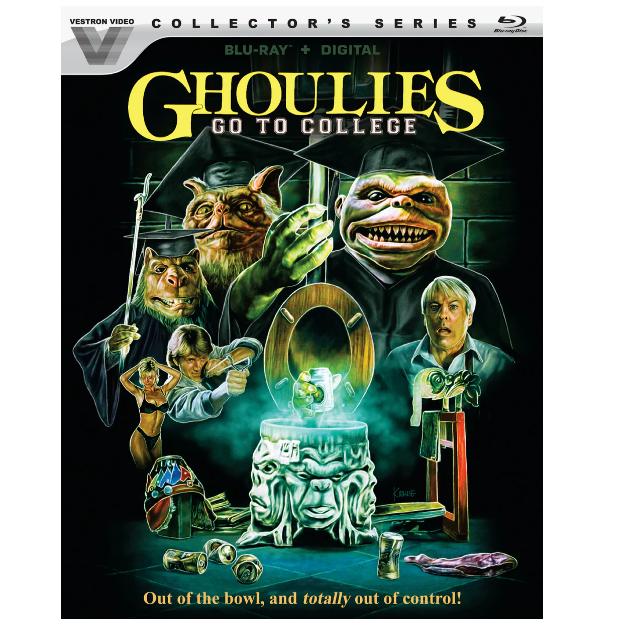 Ghoulies Go To College (Vestry Collector's Series) Blu-Ray w/ Slipcover