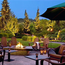 Willows Lodge Spa Pool and Garden