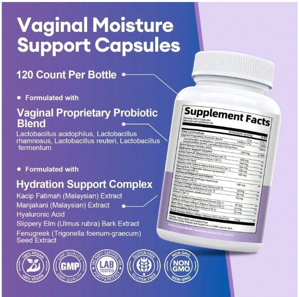 Thumbnail: Vaginal Moisture & Probiotic Capsules – Supports Vaginal Flora & Hormone Balance