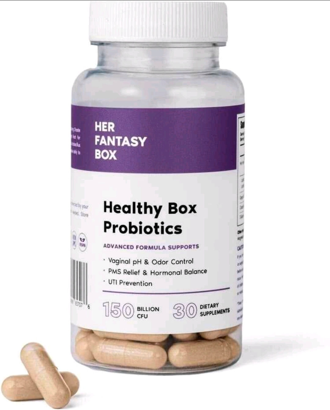 Her Fantasy Products | Healthy Box | Vaginal Probiotics For Women 30 Serving