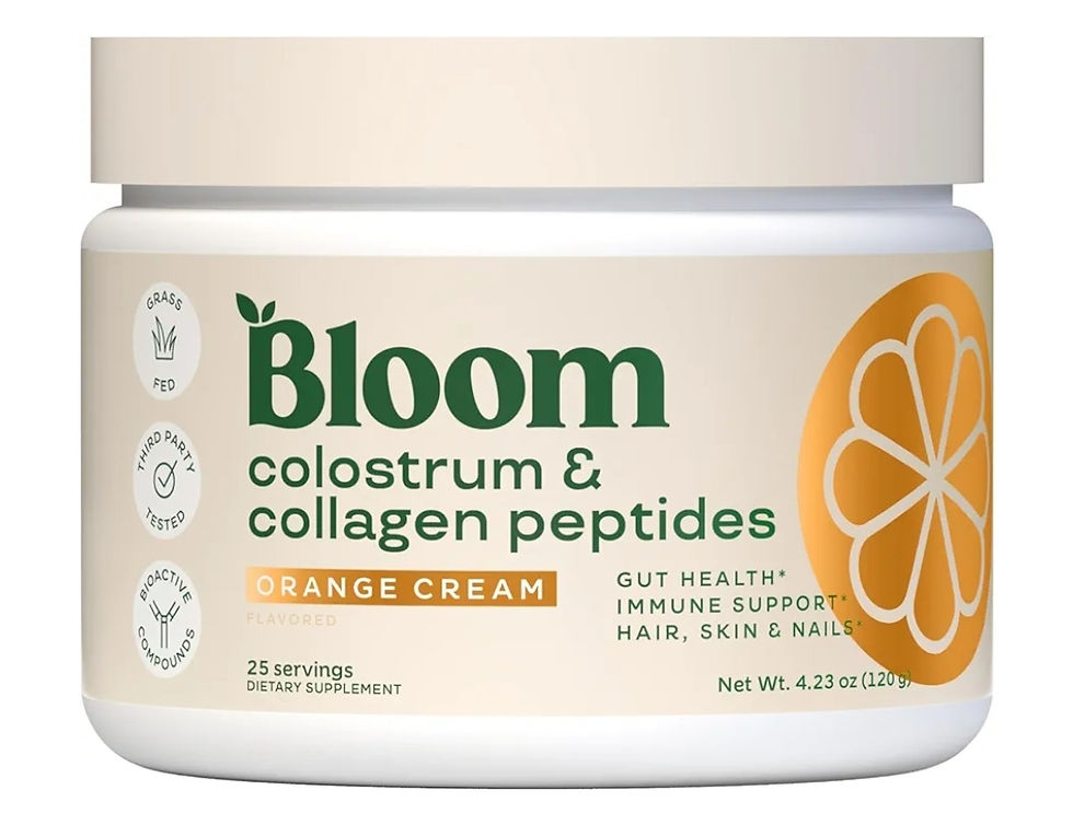 Bloom Nutrition Bovine Colostrum Powder for Gut Health, Immune Support, Hair
