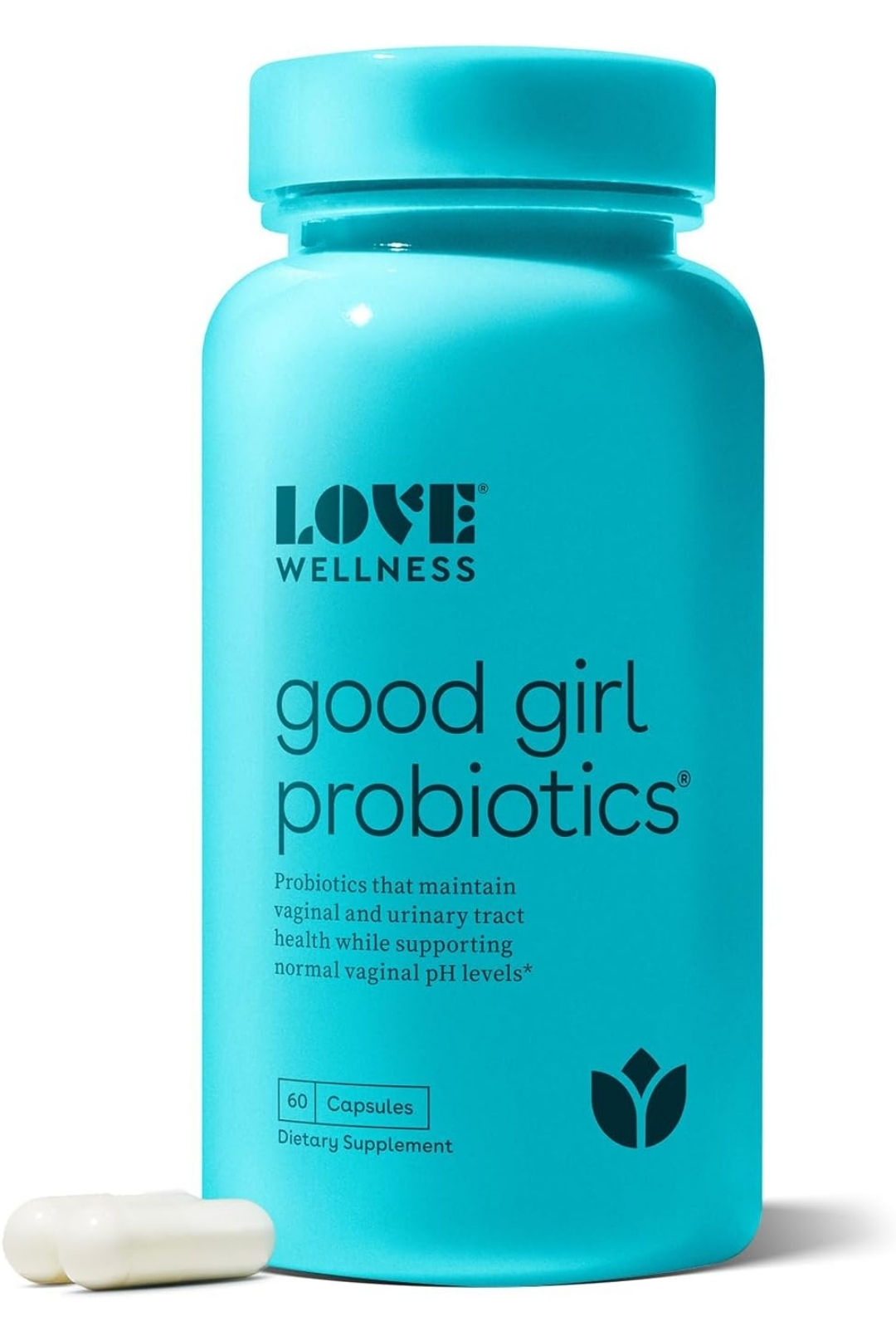 Love Wellness Vaginal Probiotics for Women, Good Girl Probiotics | pH Balance