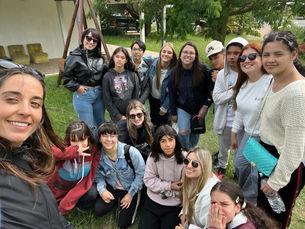 El equipo de Everest visito ¨La Chacra de Ave Fénix¨