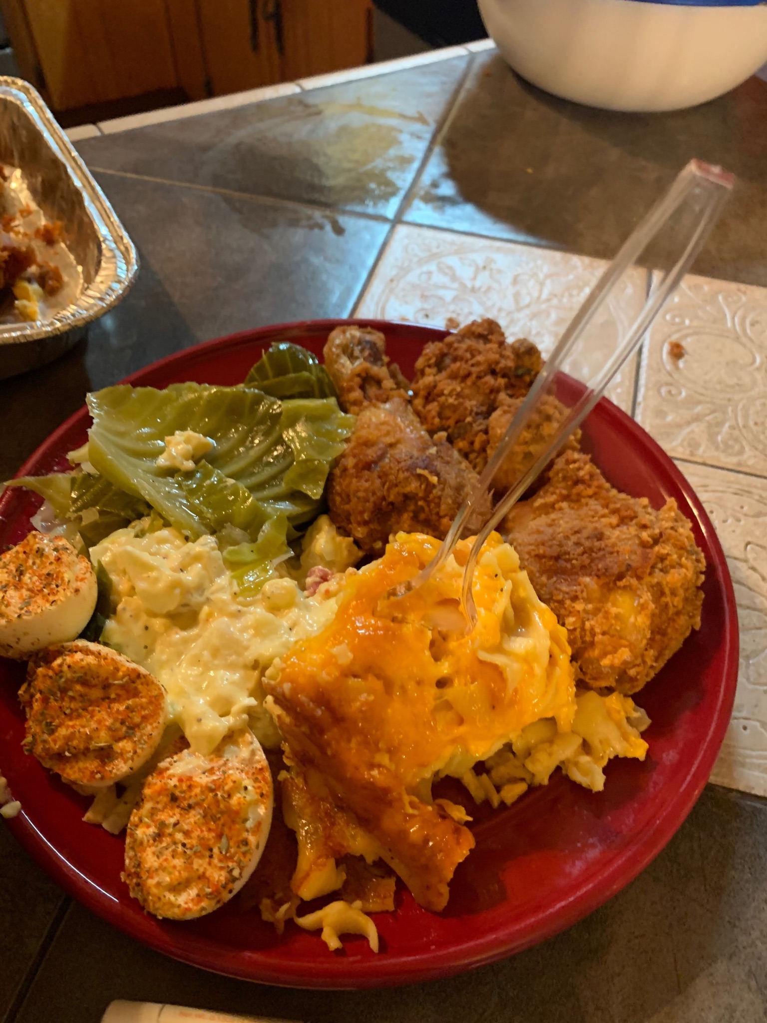 Arranged Food and Objects