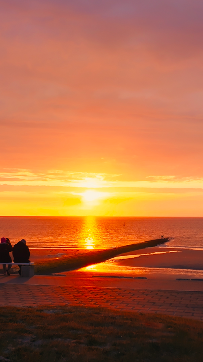 Sonnenuntergang Norderney