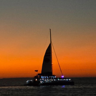 The Fury sunset sail