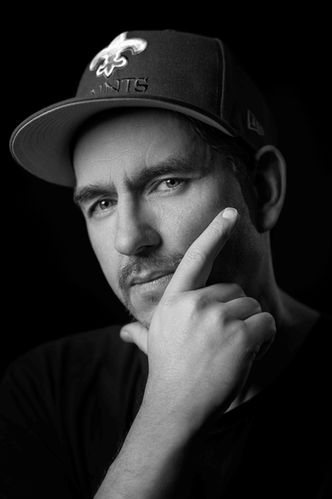 Schwarz Weiß Porträt Headshot Fotos und Bilder von Stefan Pahkle aka Steve Lukanky aus Berlin