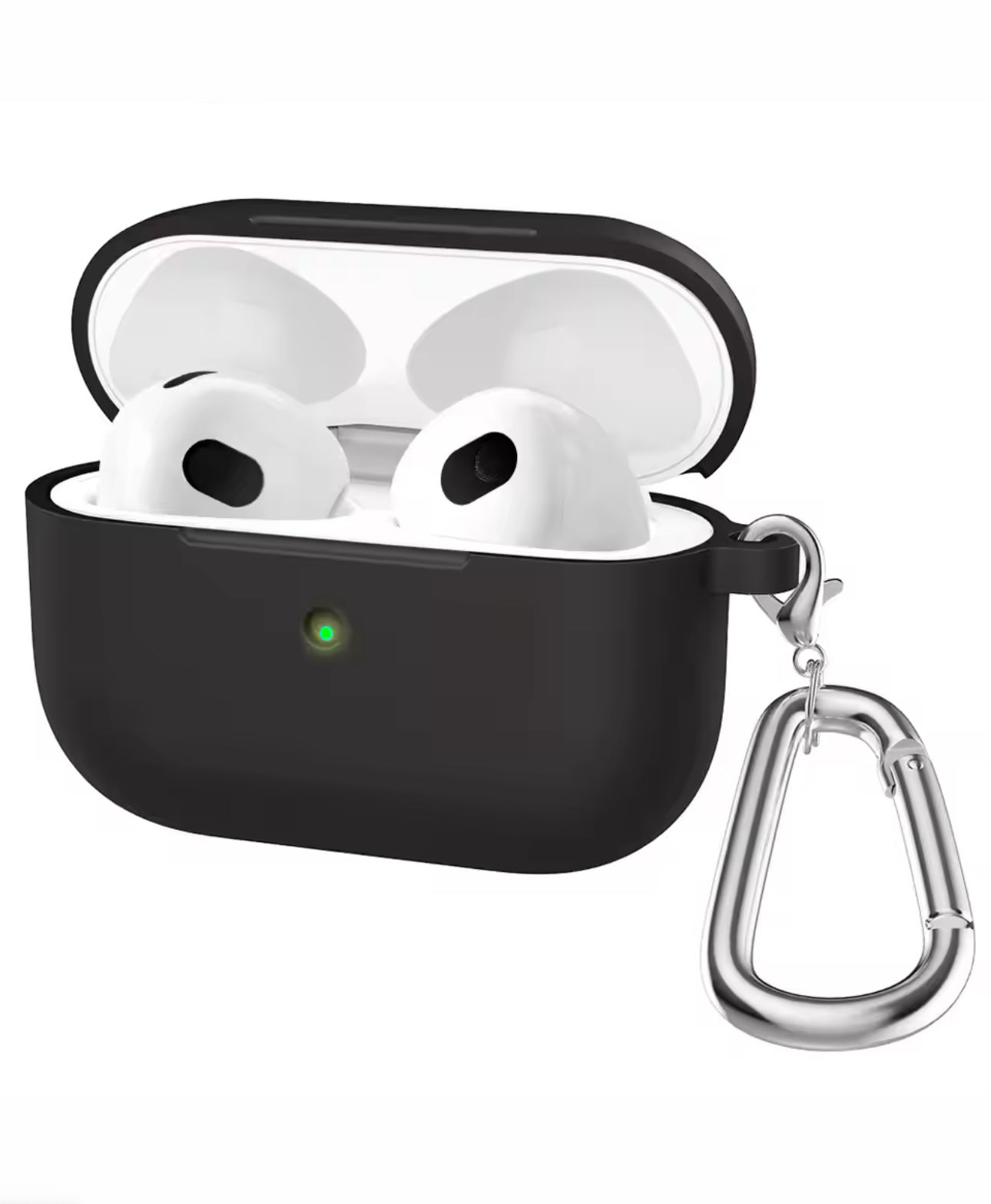 כיסוי סיליקון כולל וו ל- Apple AirPods 3